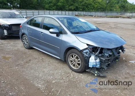 2022 Toyota Corolla Hybrid Le из США, поврежденный, VIN JTDEAMDE8NJ036374